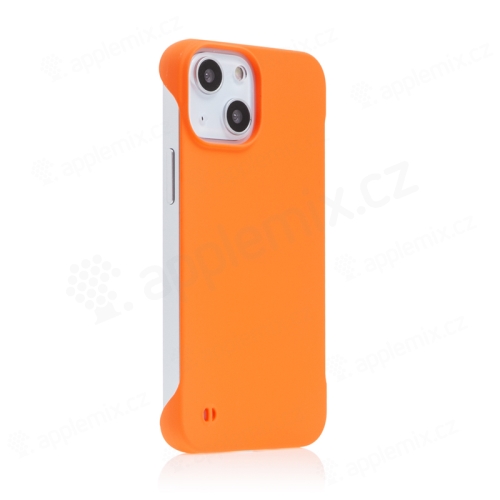 Kryt ENKAY pro Apple iPhone 13 mini - protiskluzový povrch - plastový - oranžový