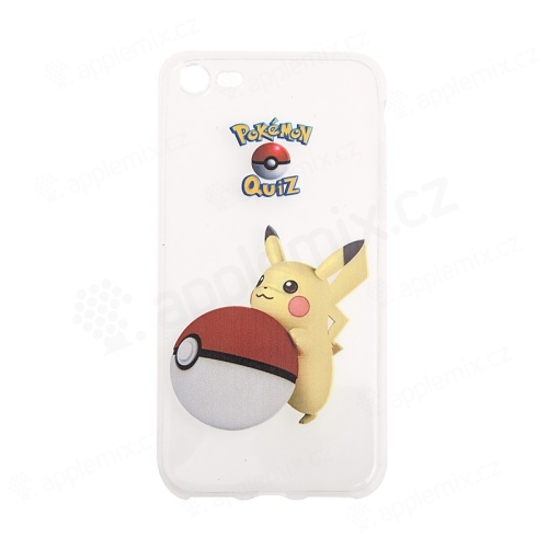 Kryt pro Apple iPhone 7 / 8 gumový - Pokemon Go / Pikachu