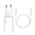 2v1 nabíjecí sada BASEUS pro Apple MacBook / iPad - EU adaptér + kabel USB-C 1m - 25W - bílá