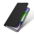 Puzdro DUX DUCIS pre Apple iPhone 15 Plus - stojan - umelá koža - čierne