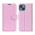 Puzdro pre Apple iPhone 14 Plus - stojan - umelá koža - ružové