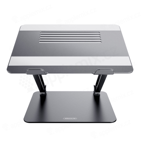 NILLKIN ProDesk stojan / stojan pre Apple MacBook - 2x kĺb - nastaviteľný - kovový - sivý