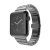 Remienok pre Apple Watch 41 mm / 40 mm / 38 mm - oceľový - čierny