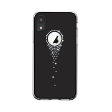 Kryt DEVIA Angel Tears pro Apple iPhone Xs Max - s kamínky - plastový