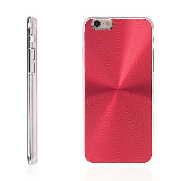 Plasto-hliníkový kryt pro Apple iPhone 6 / 6S - červený