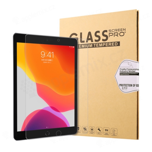 Tvrzené sklo (Tempered Glass) pro Apple iPad 10,2" (2019-2021) - čiré - 0,25mm