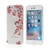 Kryt pre Apple iPhone 6 / 6S gumový - priehľadný - motýle a kvety