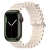 Řemínek pro Apple Watch 41mm / 40mm / 38mm - oceánský - silikonový - hvězdně béžový