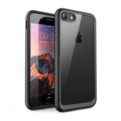 Kryt pro Apple iPhone 7 / 8 - odolné hrany - plastový / gumový - průhledný / černý