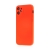 Kryt SWISSTEN Soft Joy pre Apple iPhone 12 mini - príjemný na dotyk - silikónový - červený