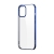 Kryt JOYROOM Samsonite pro Apple iPhone 12 / 12 Pro - gumový - průhledný / modrý