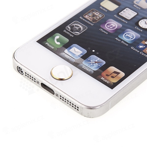 Nalepovací hliníkové tlačítko na Home Button pro Apple iPhone / iPad / iPod
