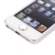 Nalepovací hliníkové tlačítko na Home Button pro Apple iPhone / iPad / iPod - bílo-zlaté