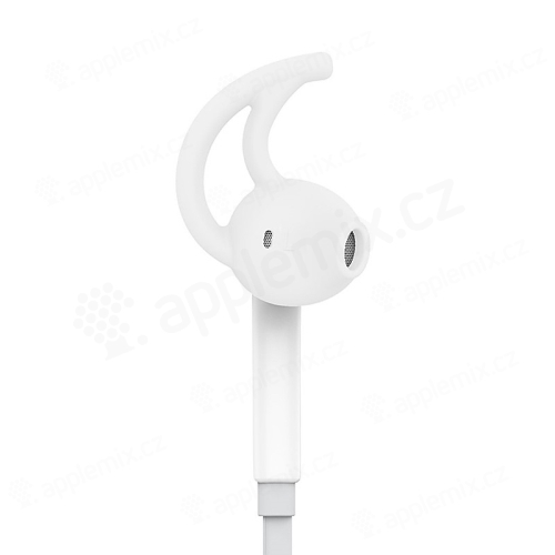 Sluchátka ROCK + ovládání a mikrofon pro Apple a další zařízení - bílá