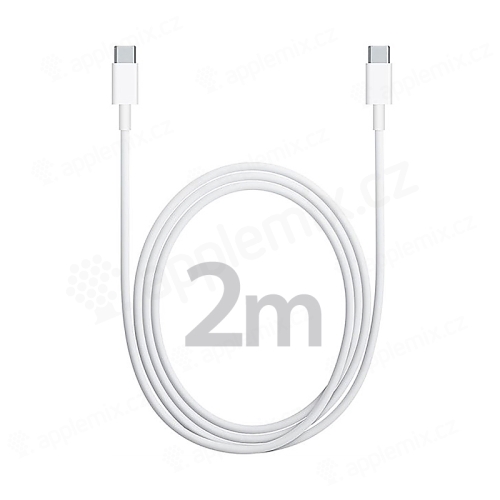 Originálny synchronizačný a nabíjací kábel Apple USB-C - 2 m - biely (hromadné balenie)