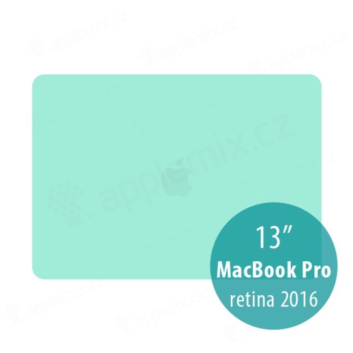 Kryt pre MacBook Pro 13" 2016 - 2021 (A1706, A1708, A1989, A2159, A2251, A2289, A2338) - plastový - zelený