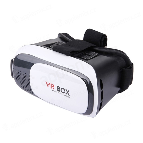Virtuální brýle VR BOX 3D  - černé + bílý Bluetooth ovladač