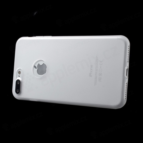 Kryt pro Apple iPhone 7 Plus / 8 Plus - ultratenký - gumový - bílý