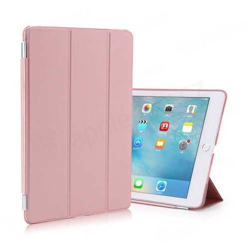 Pouzdro + odnímatelný Smart Cover pro Apple iPad Pro 9,7 - růžově zlaté