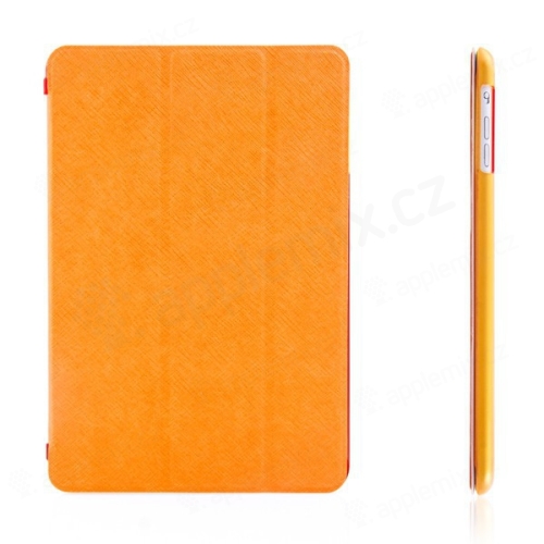 Tenké ochranné pouzdro se Smart Coverem pro Apple iPad mini / mini 2 / mini 3 - oranžové