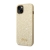 Kryt GUESS Metal Flakes pre Apple iPhone 14 Plus - trblietavý - plast/guma - zlatý