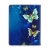 Pouzdro pro Apple iPad 2 / 3 / 4 - stojánek + prostor pro platební karty - motýli