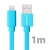 MFI Certifikovaný synchronizační a nabíjecí kabel Lightning YELLOWKNIFE pro Apple iPhone / iPad / iPod - modrý - 1m