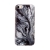 Kryt pre Apple iPhone 5C - mramorová textúra - gumový - čierny / biely