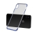 Kryt BASEUS pro Apple iPhone X - plastový - průhledný / modrý