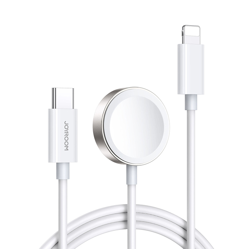 Synchronizační a nabíjecí kabel pro Apple zařízení - USB-C na Lightning + Apple Watch - 1,5m - bílý
