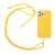 Kryt pre Apple iPhone 12 / 12 Pro - s remienkom - pestré farby - gumový - žltý
