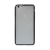 Kryt pro Apple iPhone 6 Plus / 6S Plus plasto-gumový - matný průhledný s černým rámečkem