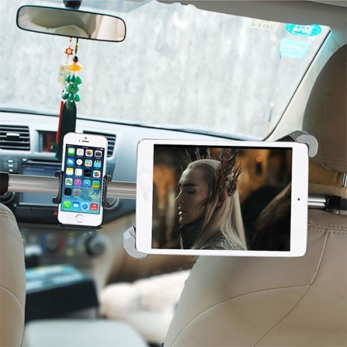 Univerzální variabilní 360° otočné držáky do auta na opěrku pro Apple iPhone / iPad / iPod a další zařízení