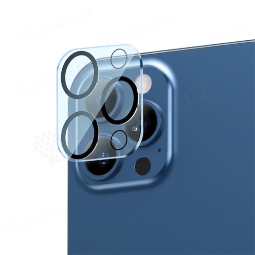 Tvrdené sklo BASEUS pre Apple iPhone 12 Pro - na objektív zadného fotoaparátu - 2ks - čierne