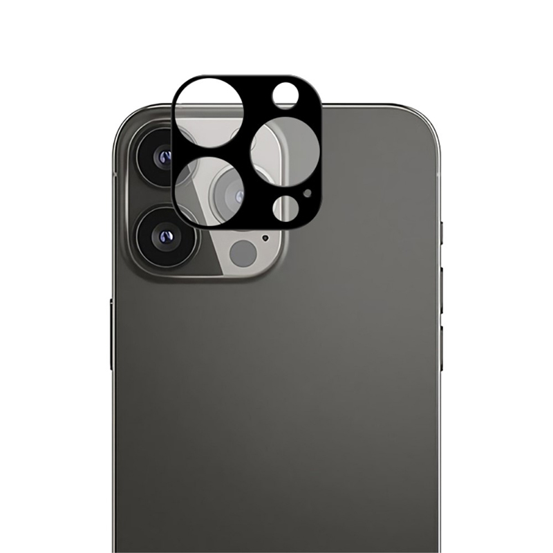 Tvrzené sklo (Tempered Glass) MOCOLO pro Apple iPhone 13 Pro - na čočku fotoaparátu - kovový rámeček