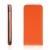 Pouzdro pro Apple iPhone 7 / 8 - vyklápěcí - kožené oranžové
