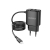 Nabíječka / EU adaptér  DUDAO - 2x USB + integrovaný kabel Lightning 1m - 12W - černá