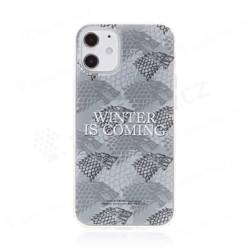 Kryt Game of Thrones pre Apple iPhone 12 mini - Zima prichádza - gumový