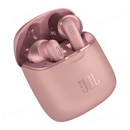 Bezdrátová sluchátka JBL Tune 220TWS - růžová