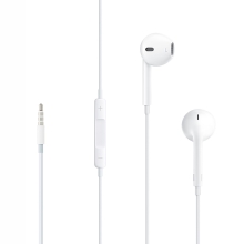 Originální Apple EarPods sluchátka + ovládání a mikrofon - bílá