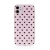 BABACO kryt pre Apple iPhone 11 - gumový - srdiečka - ružový