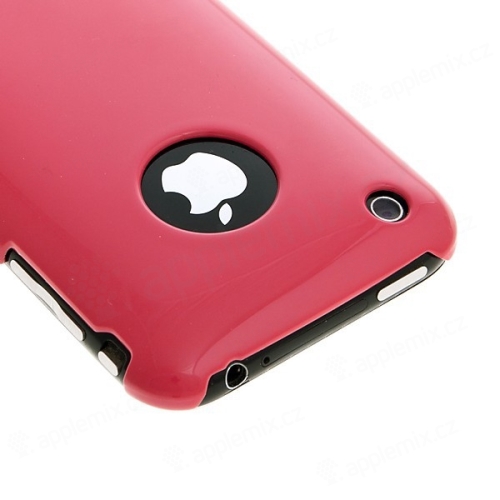 Zadní ochranný kryt pro Apple iPhone 3G / 3GS - červený