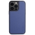 Kryt X-LEVEL pro Apple iPhone 15 Pro - podpora MagSafe - gumový / umělá kůže - modrý