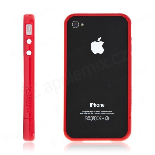Ochranný kryt SGP Linear EX Series pro Apple iPhone 4 / 4S - červený