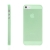 Kryt pro Apple iPhone 5 / 5S / SE - matný - plastový - tenký 0,5 mm - zelený