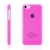 Ultra tenký ochranný kryt pro Apple iPhone 5C (tl. 0,3 mm) - plastový - matný - růžový