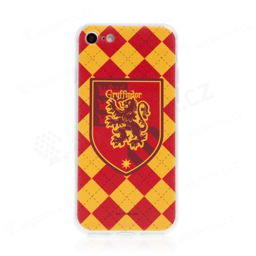 Kryt Harry Potter pre Apple iPhone 7 / 8 / SE (2020) / SE (2022) - gumový - s emblémom Nebelvíru