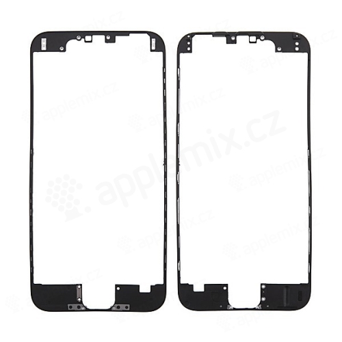 Plastový fixační rámeček pro přední panel (touch screen) Apple iPhone 6 - černý - kvalita A+