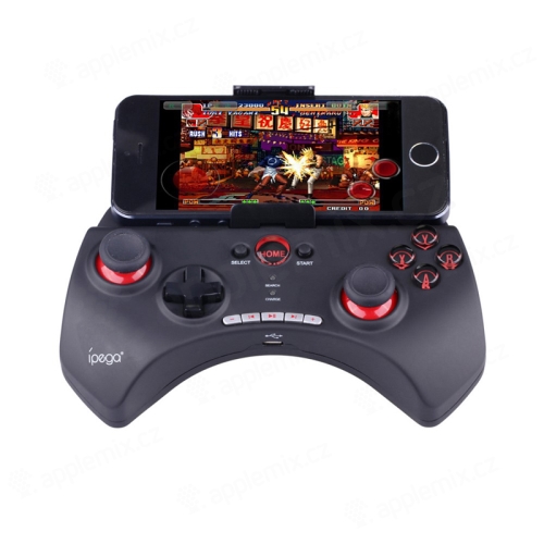 Herní ovladač / gamepad IPEGA - Bluetooth - 20 kláves - s držákem na Apple iPhone