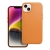 Kryt pro Apple iPhone 14 - podpora MagSafe - umělá kůže - sedlově hnědý